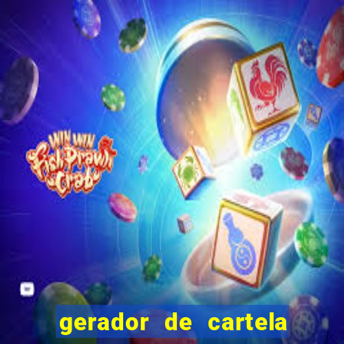 gerador de cartela de bingo